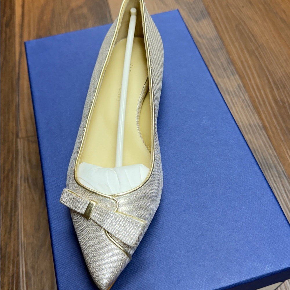 Sarah Flint Natalie Champagne Lame gold Women Flats